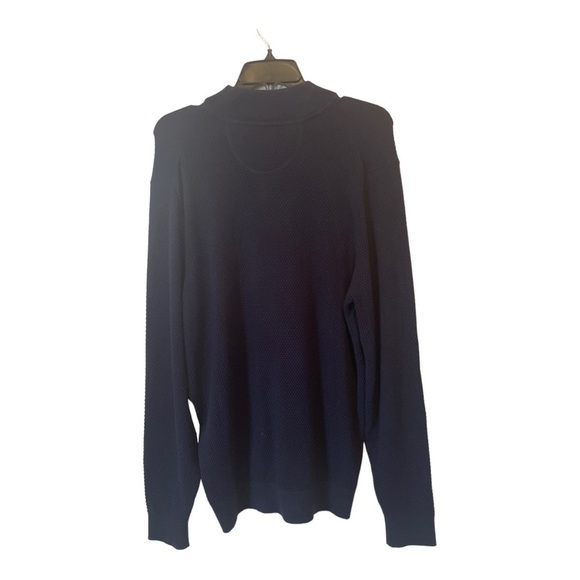 BRAX JOSHUA Full Zip Sweater in navy blue - Picture 9 of 14
